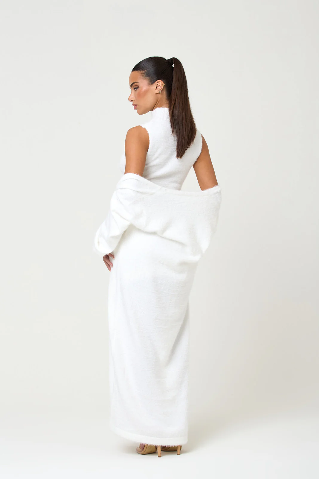 The nala knit cardigan - white - Image 7